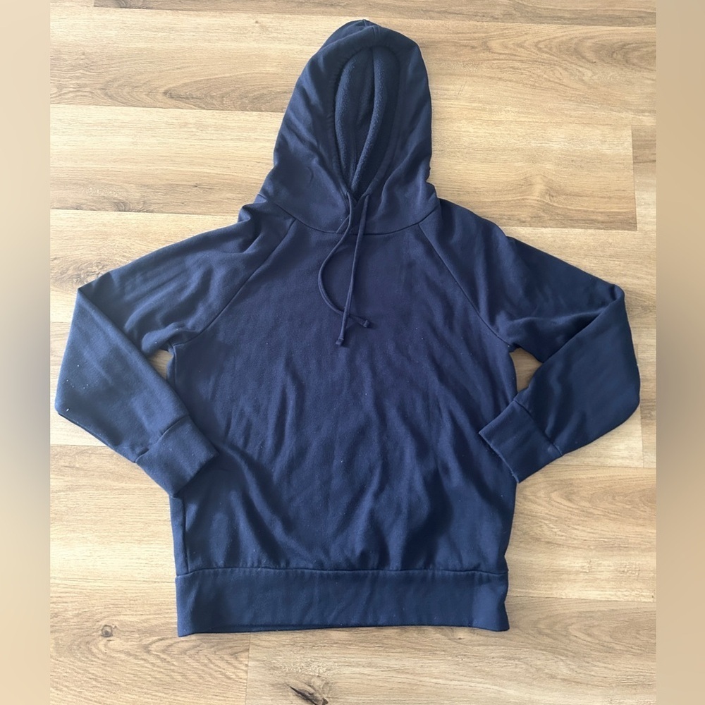 Eddie Bauer Women’s Small Navy Blue Lightweight Hoodie- EUC